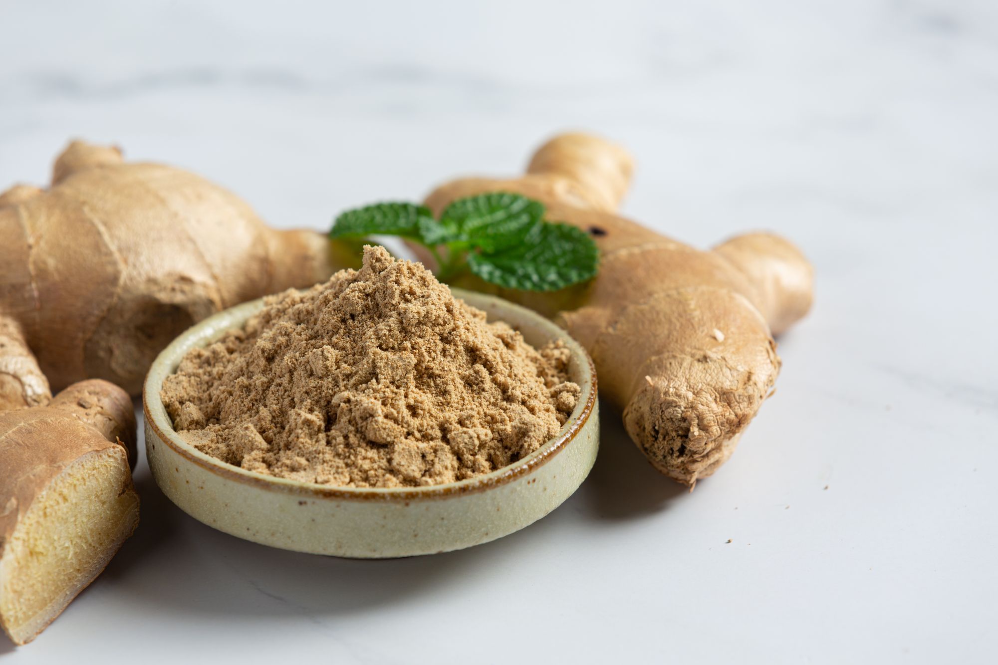 ginseng ou gingembre